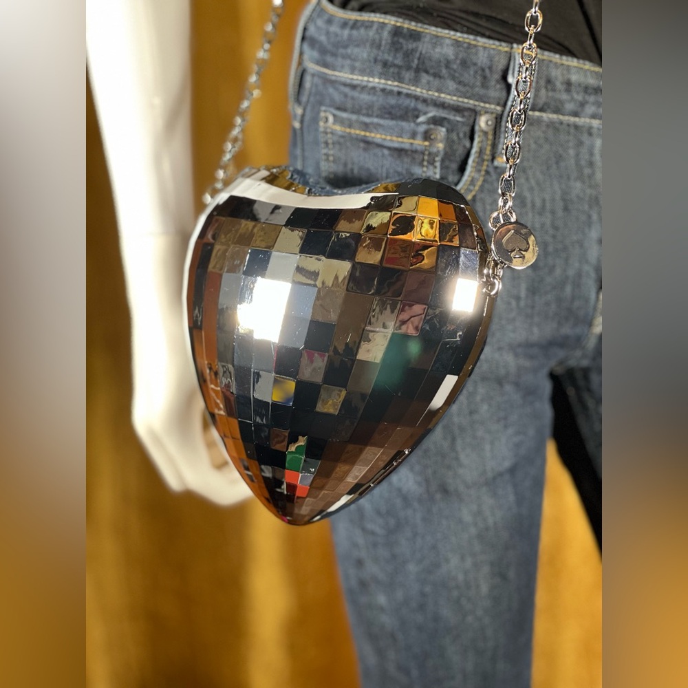 Kate Spade New York x Target Disco Heart Crossbody Bag